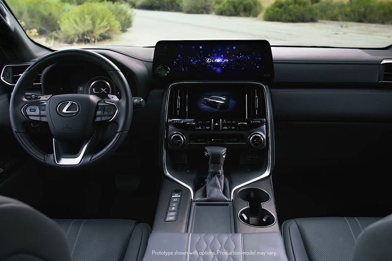 نسل جدید لکسس LX معرفی شد، برادر لوکس لندکروزر