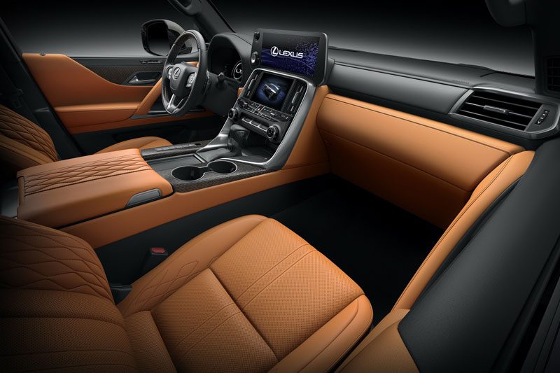 نسل جدید لکسس LX معرفی شد، برادر لوکس لندکروزر