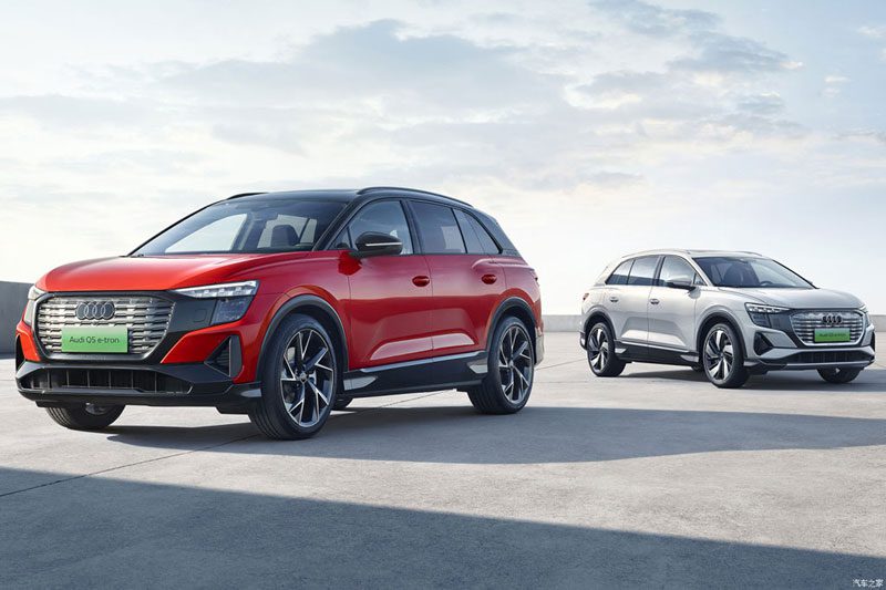 آئودی Q5 E-Tron الکتریکی برای بازار چین معرفی شد