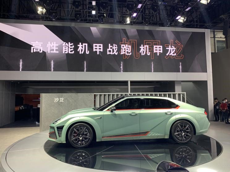 کوپه الکتریکی گریت‌وال در نمایشگاه خودروی گوانگژو