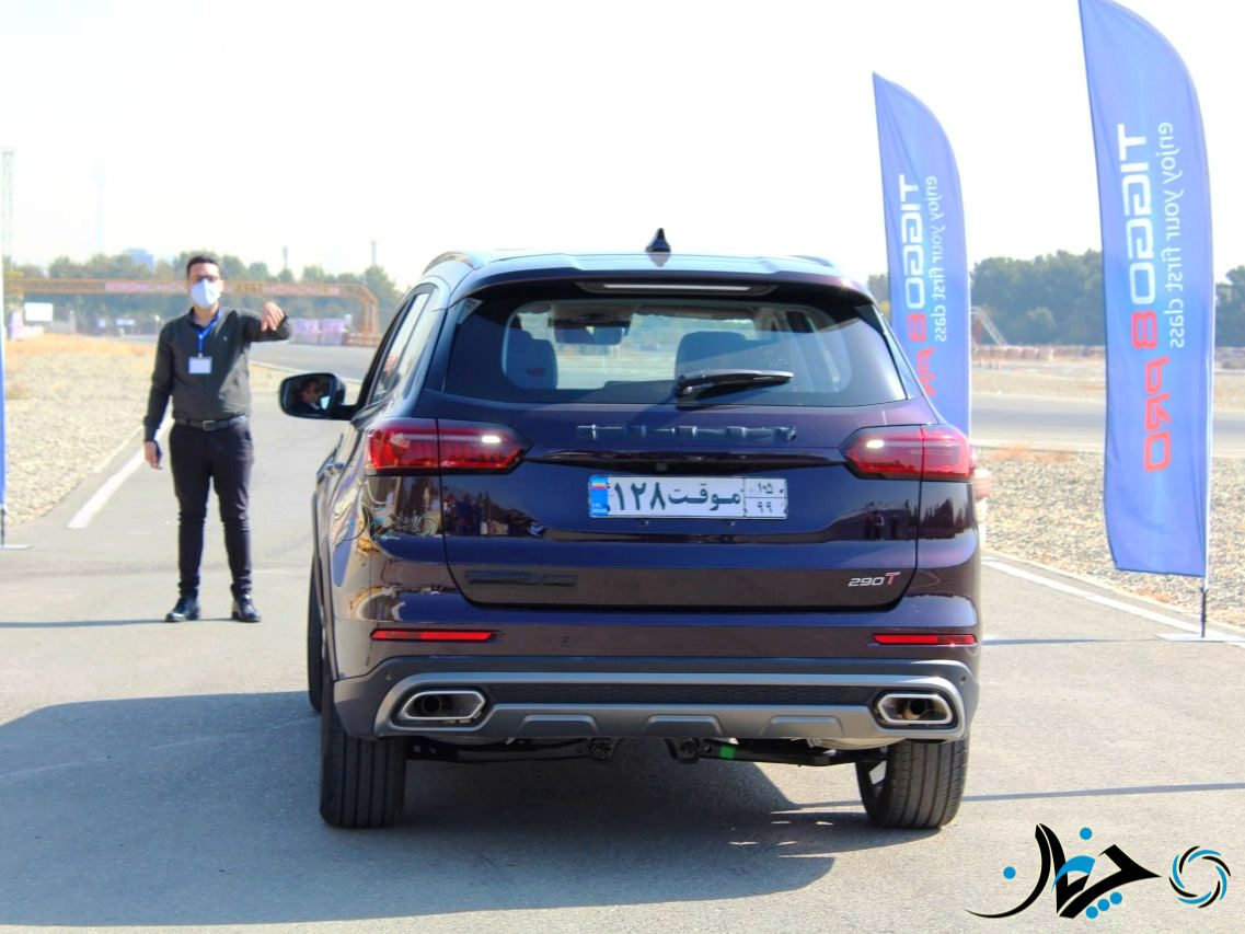 تصاویری جدید از لوگو و برند جدید مدیران خودرو برروی تیگو8 پرو دیده شد