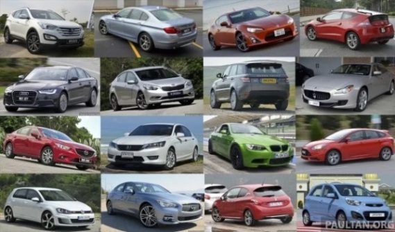 نحوه کلاس‌بندی خودروها بر اساس سایز آن‌ها به چه صورت است؟