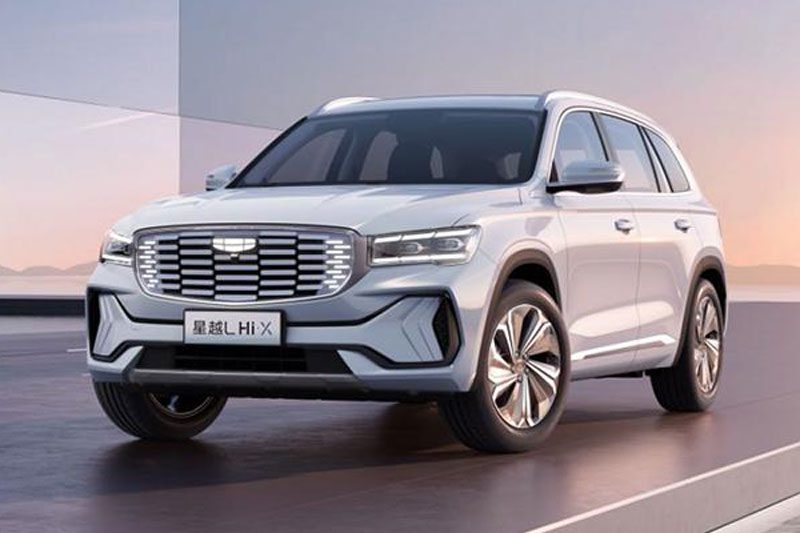 شاسی‌بلند هیبریدی جذاب جیلی Xingyue L Thor Hi.X معرفی شد