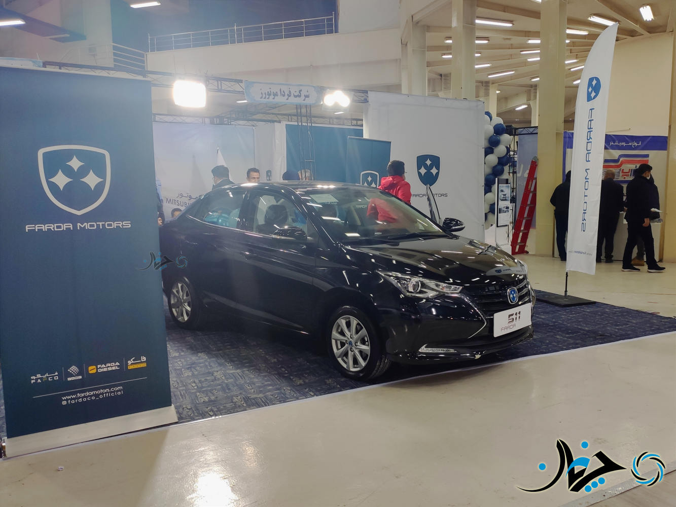 فردا 511 برای اولین‌بار با گیربکس دستی در نمایشگاه خودرو اردبیل 1400 دیده شد!