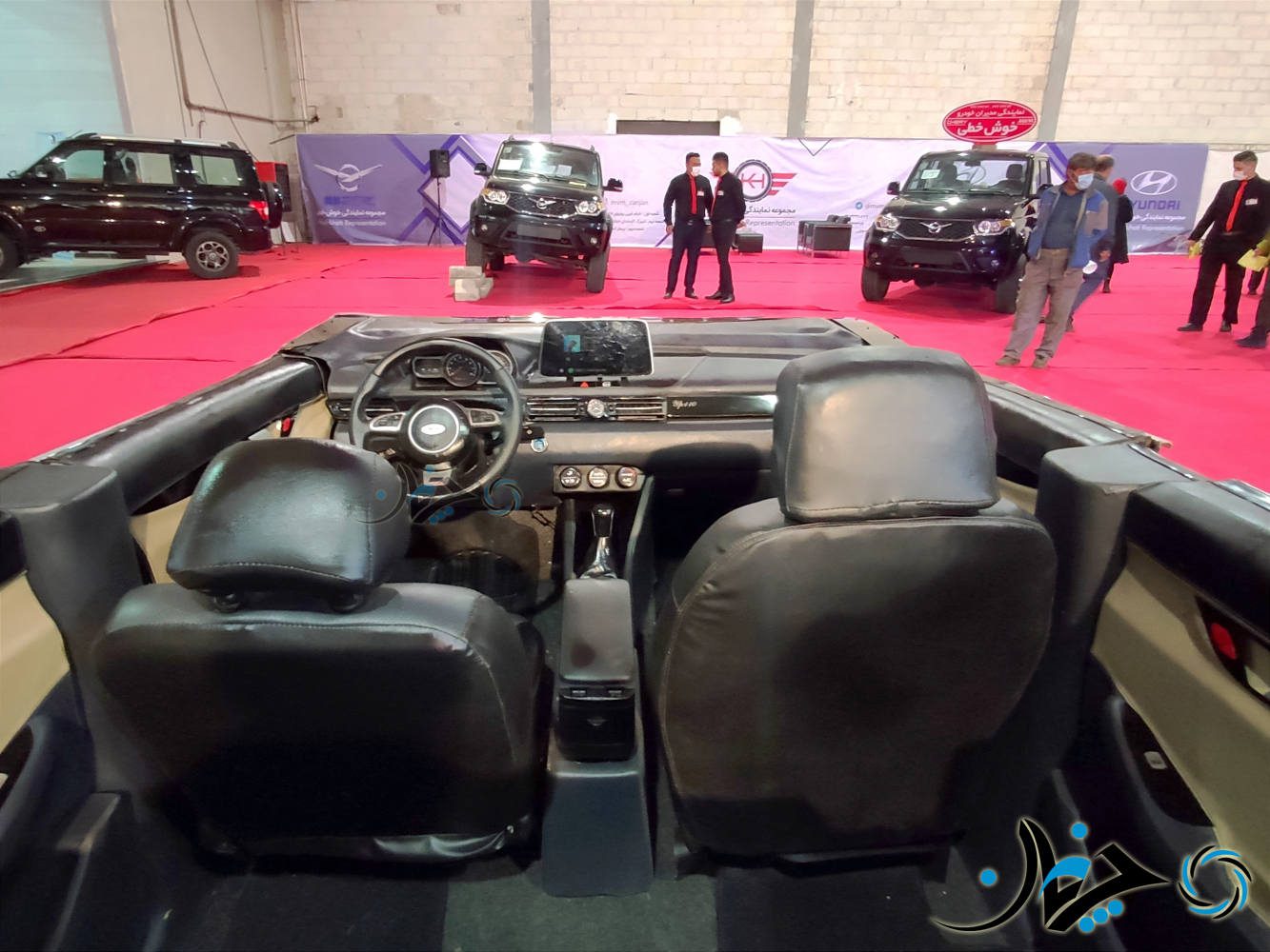 گزارش تصویری چرخان از نمایشگاه خودرو و قطعات استان زنجان 1400