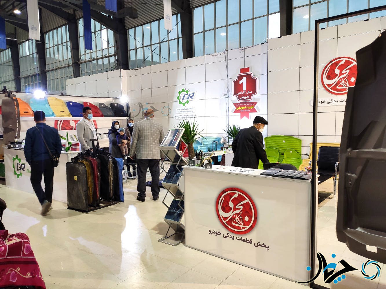 گزارش تصویری چرخان از نمایشگاه خودرو و قطعات استان زنجان 1400