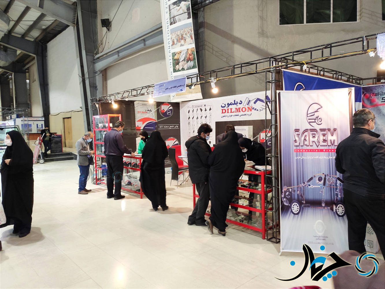 گزارش تصویری چرخان از نمایشگاه خودرو و قطعات استان زنجان 1400