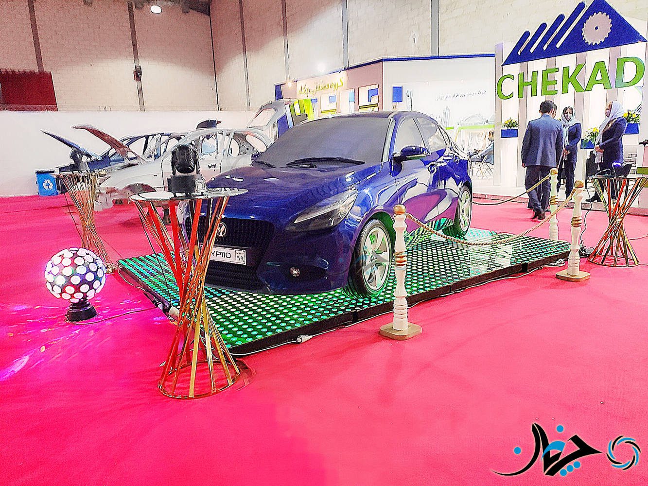 گزارش تصویری چرخان از نمایشگاه خودرو و قطعات استان زنجان 1400