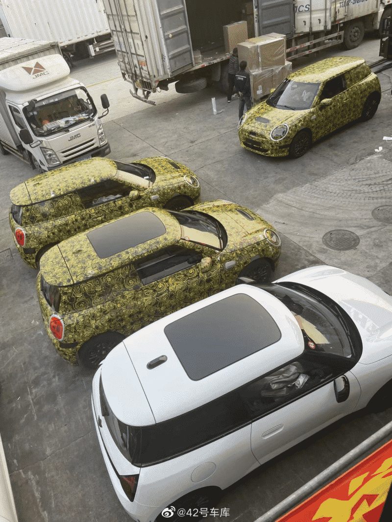 تصاویر جاسوسی مینی‌کوپر‌اس برقی GWM-BMW در چین درز کرد