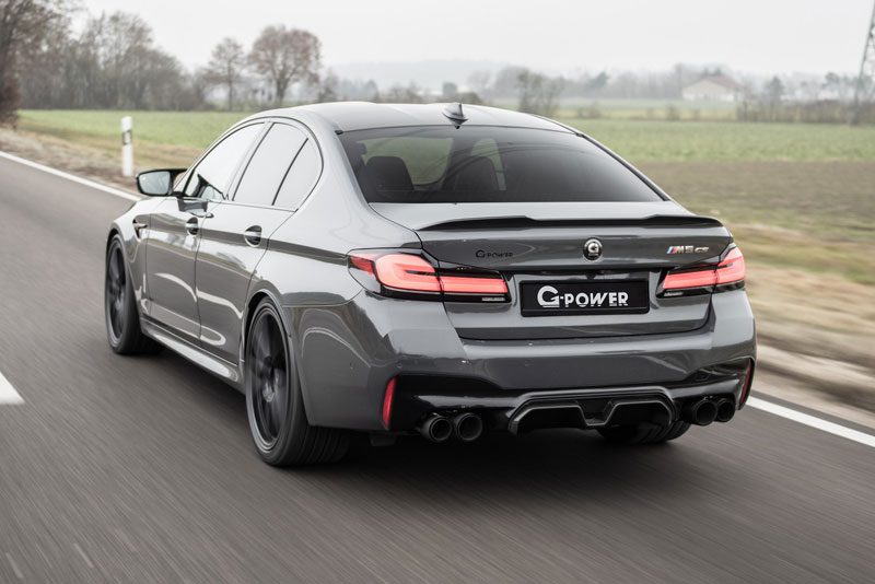 تبدیل بی‌ام‌و M5 CS به یک هیولای 900 اسبی توسط G پاور