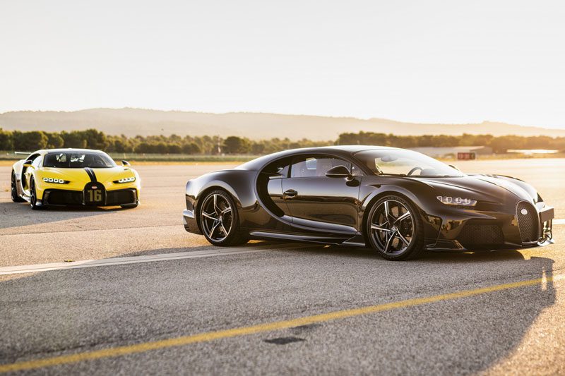 تمام مدل‌های بوگاتی شیرون به‌طور کامل فروخته شدند