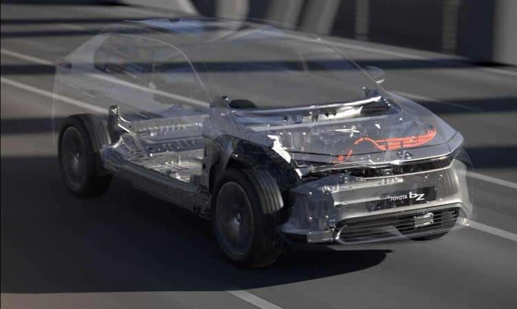 عرضه دو تویوتا bZ4X برای چین