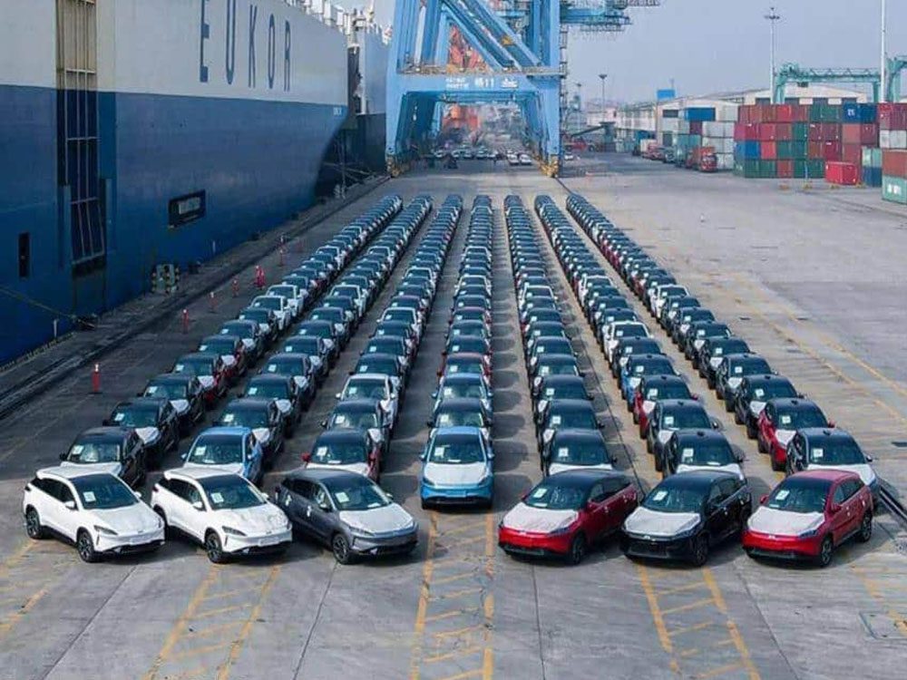 کدام خودروسازان چینی در سال 2021 بیشترین صادرات را داشته‌اند؟
