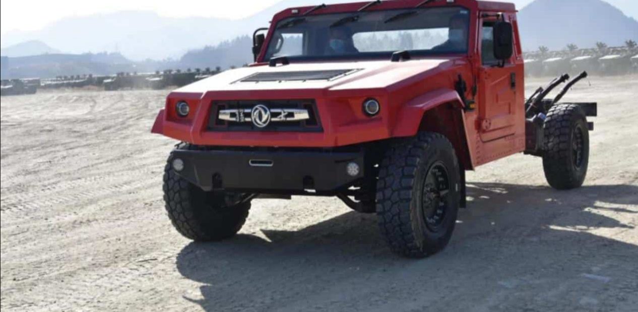 تولید خودروی آفرود برقی ۱۰۷۰ اسب‌بخاری توسط دانگ‌فنگ