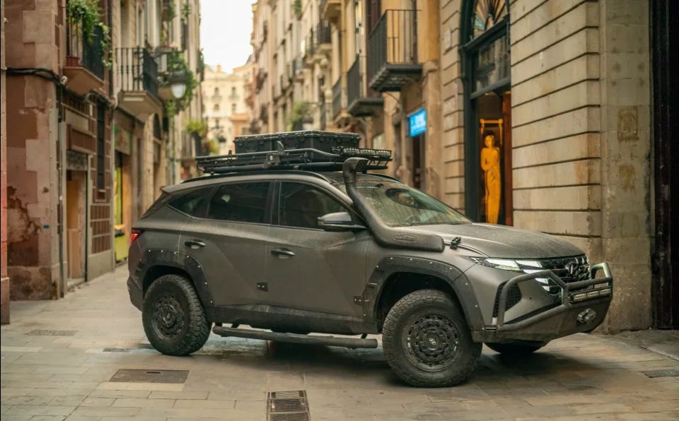 هیوندای از توسان Beast در یک فیلم سینمایی رونمایی می‌کند