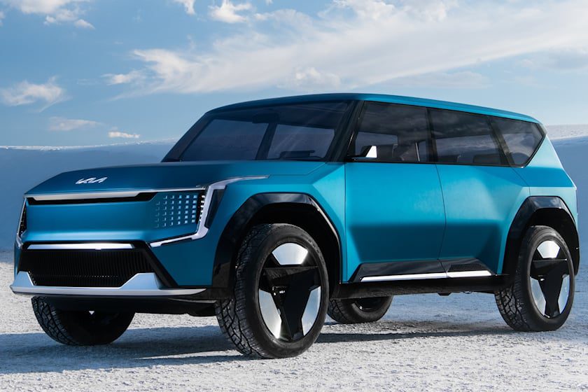 پرچمدار محصولات کیا، EV9 امسال وارد بازار می‌شود!