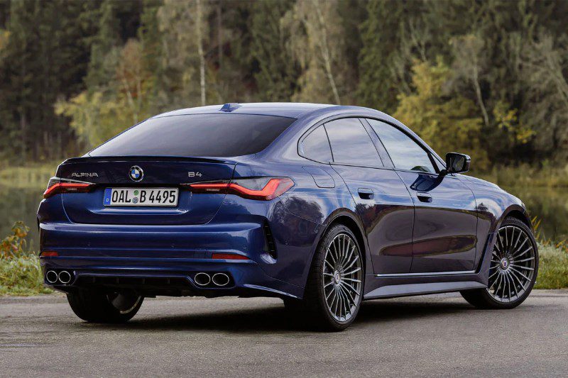 آلپینا B4 گرن کوپه معرفی شد، جایگزینی برای بی‌ام‌و M4 گرن کوپه