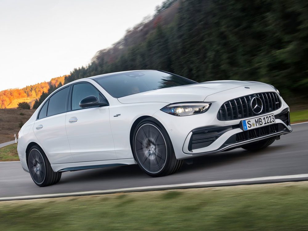 نسل جدید مرسدس C43 AMG با پیشرانه چهار سیلندر معرفی شد