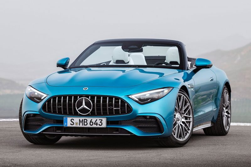 مرسدس SL63 AMG با پیشرانه چهار سیلندر معرفی شد