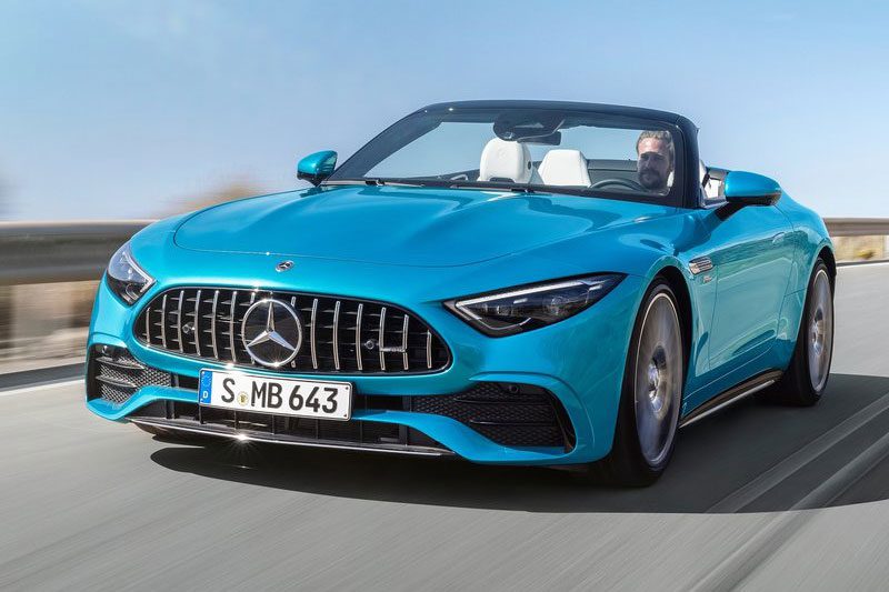 مرسدس SL63 AMG با پیشرانه چهار سیلندر معرفی شد