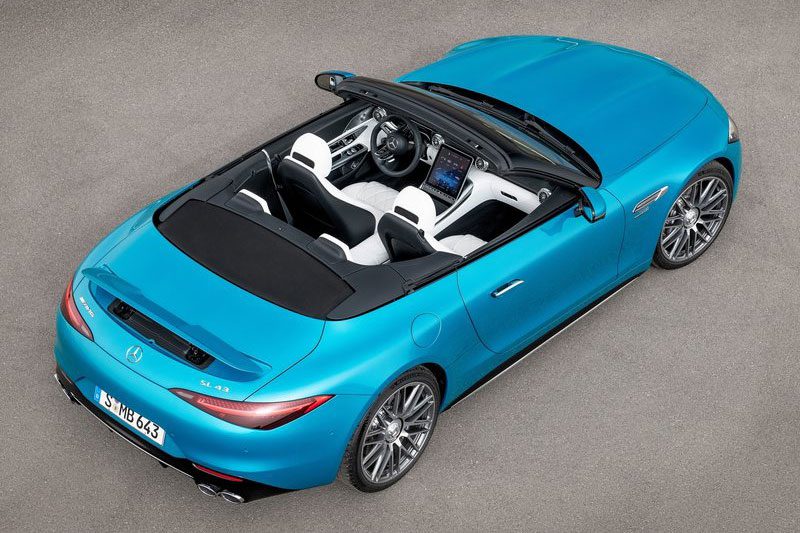 مرسدس SL63 AMG با پیشرانه چهار سیلندر معرفی شد