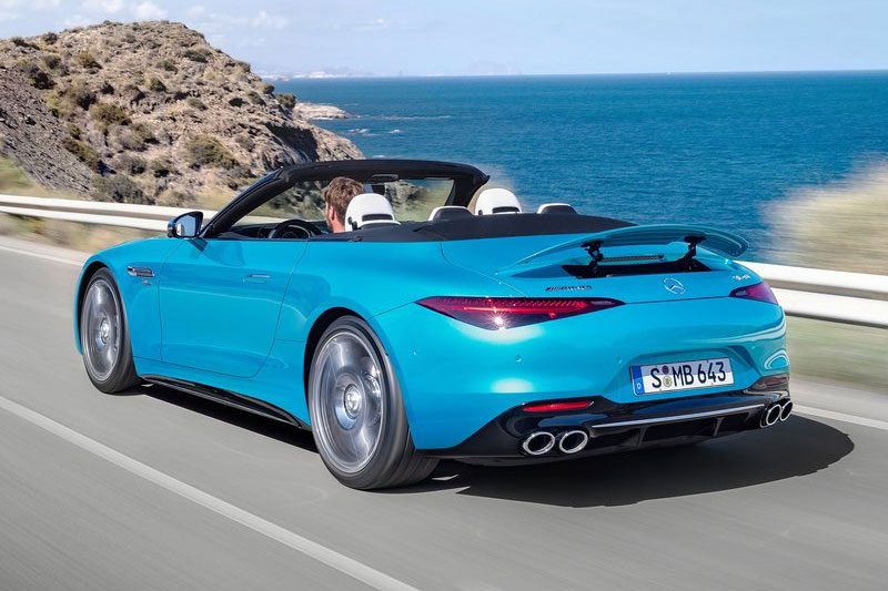 مرسدس SL63 AMG با پیشرانه چهار سیلندر معرفی شد