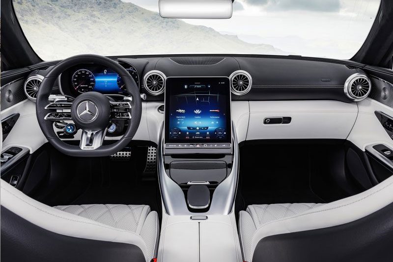 مرسدس SL63 AMG با پیشرانه چهار سیلندر معرفی شد