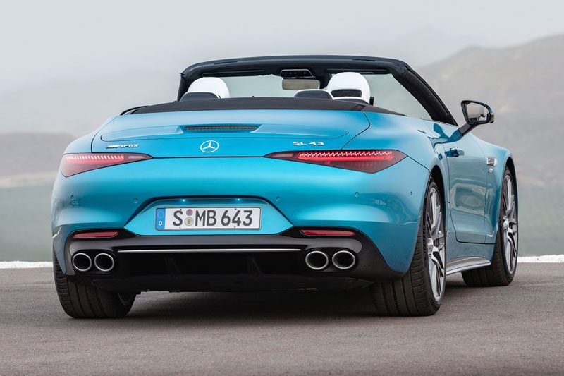 مرسدس SL63 AMG با پیشرانه چهار سیلندر معرفی شد