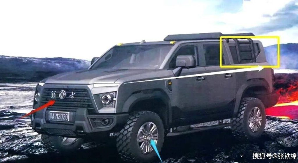 تصاویری از شاسی‌بلند برقی دانگ‌فنگ