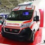 رونمایی از فیات دوکاتو با کاربری آمبولانس در نمایشگاه ایران هلث!