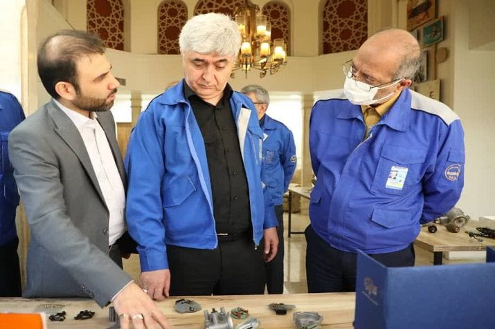 بازدید مدیرعامل گروه صنعتی ایران خودرو از شرکت دانشبنیان ماهان صنعت سیستم بازدید مدیرعامل گروه صنعتی ایران خودرو از شرکت دانشبنیان ماهان صنعت سیستم
