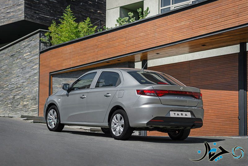 گرافیک جدید چراغ‌های عقب تارا اتوماتیک V4 ایران خودرو دیده شد!