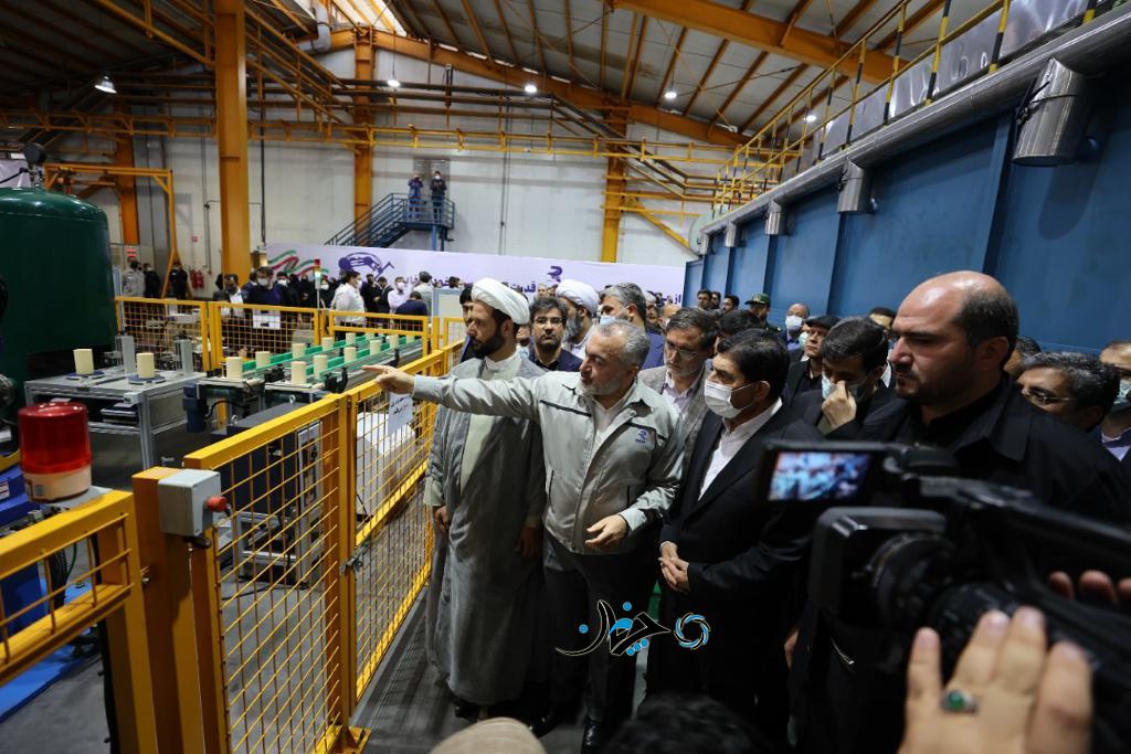 افتتاح جدیدترین دستاوردهای هلدینگ رایزکو توسط معاون اول رئیسجمهور افتتاح جدیدترین دستاوردهای هلدینگ رایزکو توسط معاون اول رئیسجمهور