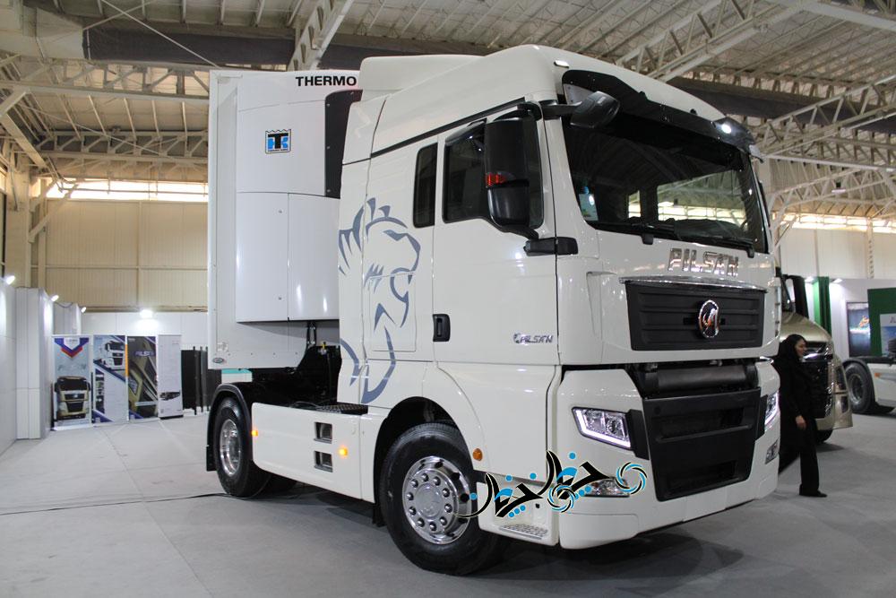 نگاهی به کامیون‌های حاضر در نمایشگاه تحول صنعت خودرو