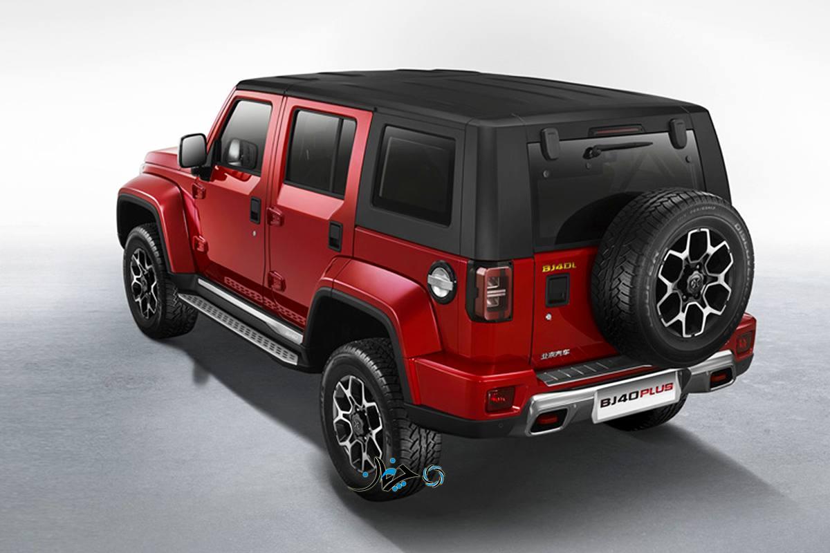 نسخه‌های اولیه و آزمایشی بایک BJ40 پلاس سانیار موتور پارسیان دیده شد!