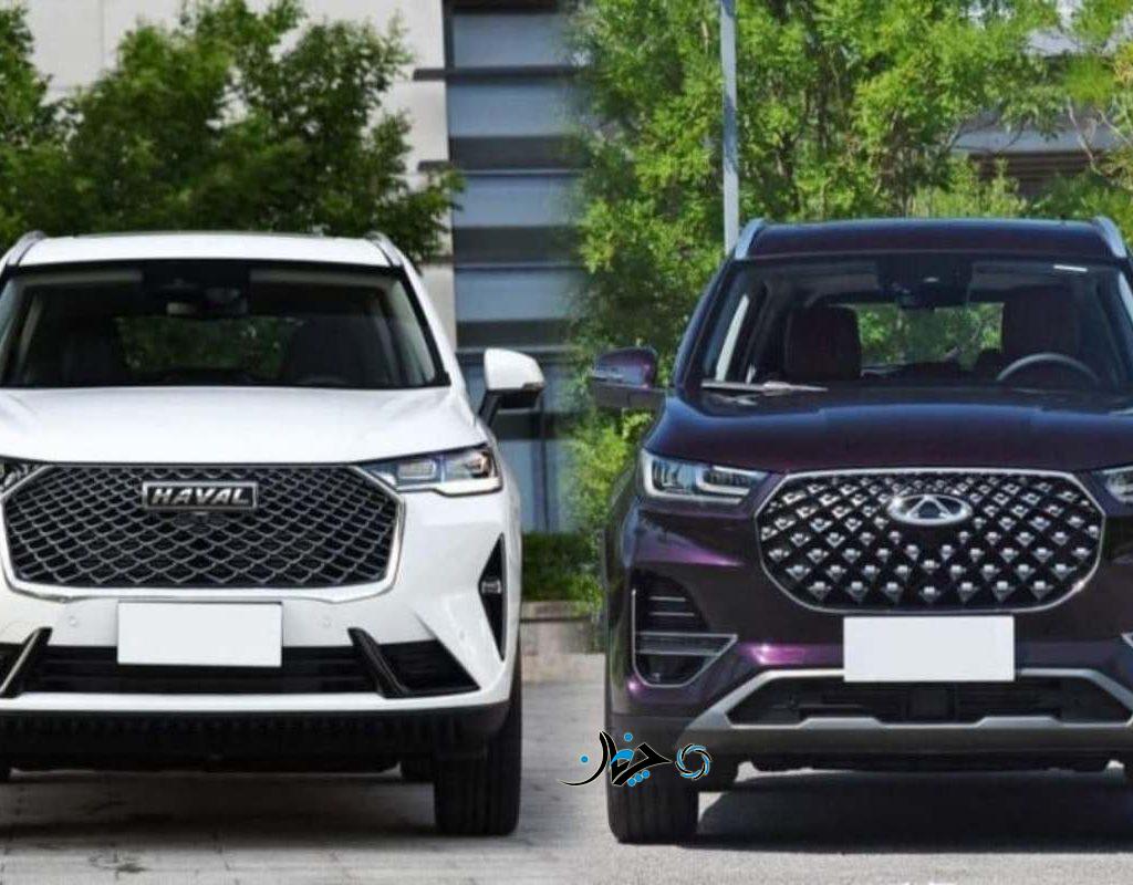 مقایسه تیگو ۸ پرو و هاوال H6 2T