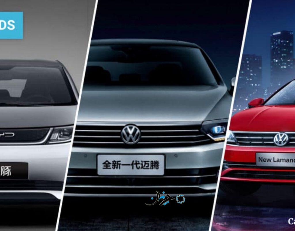 ده برند پر‌فروش خودروی چین در آگوست ۲۰۲۲