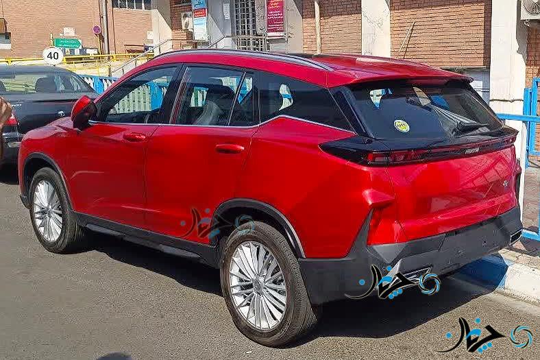 نسخه‌های مونتاژی هایما 8s ایران خودرو با پلاک گذر موقت دیده شدند