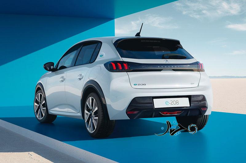 پژو 208 برقی جدید با برد و قدرت بیشتر معرفی شد