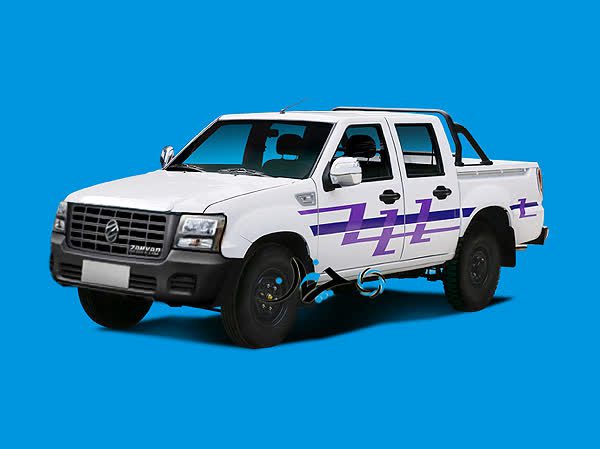 اولین نمونه وانت دو کابین صحرا برپایه پلتفرم اختصاصی Z1V1 زامیاد، تولید شد!