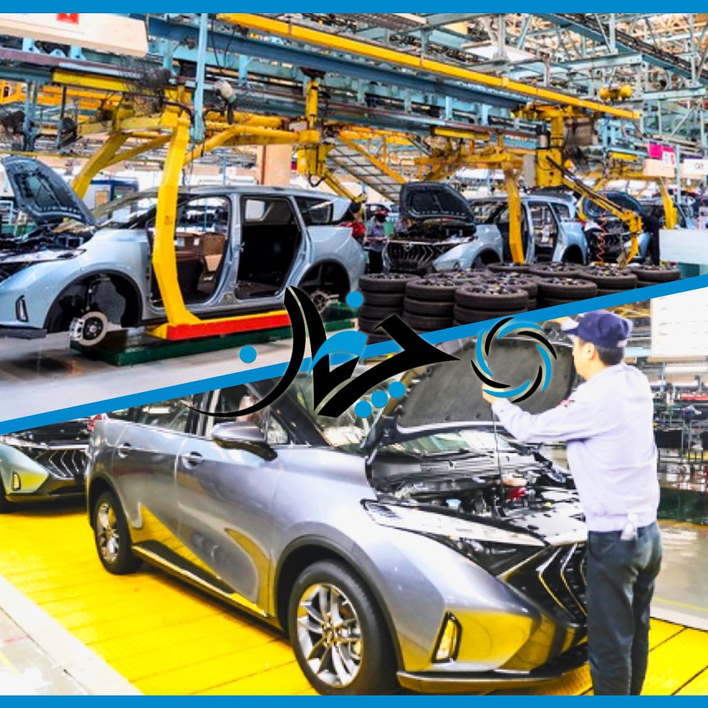 مونتاژ آزمایشی هایما هفت ایکس (HAIMA 7X) در ایران خودرو خراسان، کلید خورد