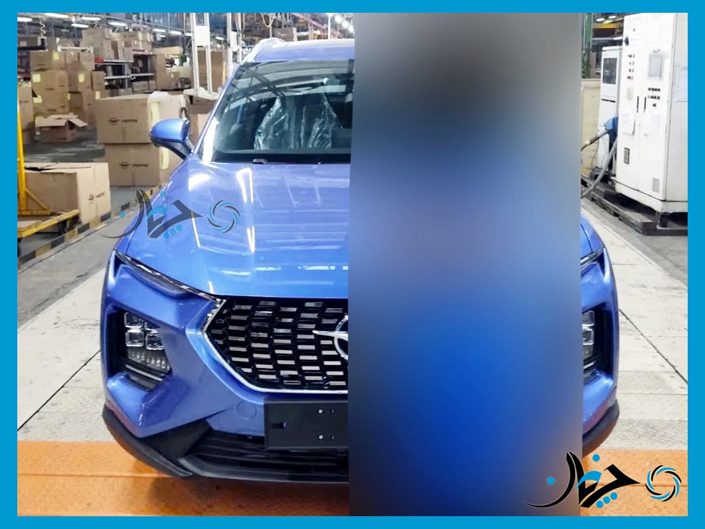 مونتاژ آزمایشی هایما 8s با رنگ‌های متنوع در ایران خودرو خراسان ادامه دارد