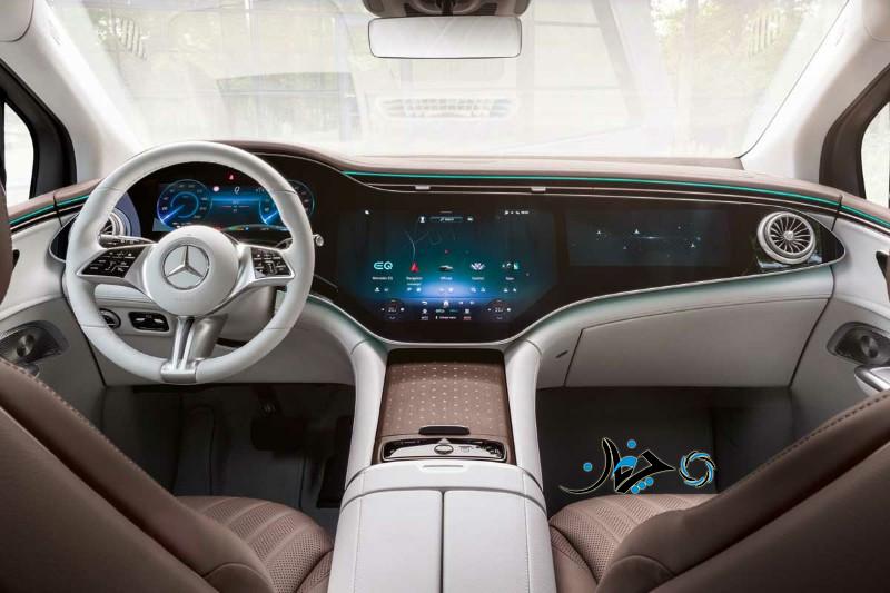 EQE SUV، جدیدترین شاسی‌بلند برقی مرسدس بنز با 700 اسب بخار قدرت