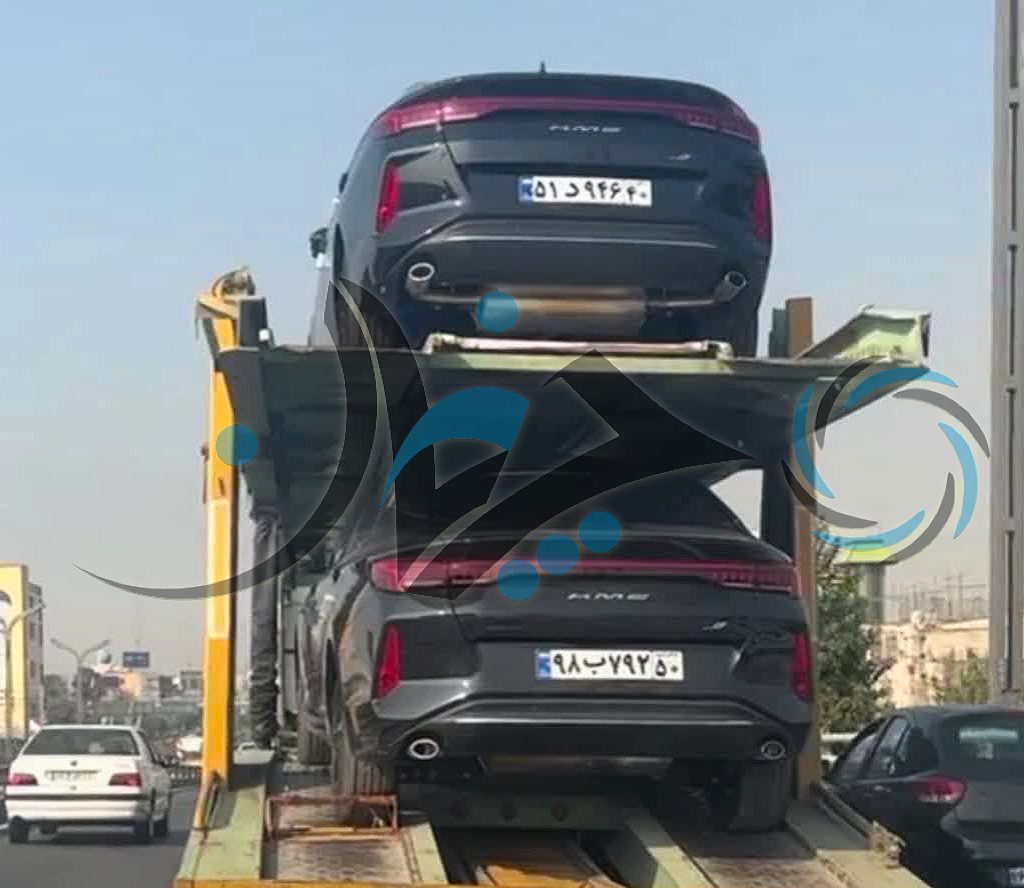 اولین سری پلاک شده کی‌ام‌سی جی7 (KMC J7) کرمان موتور وارد تهران شد