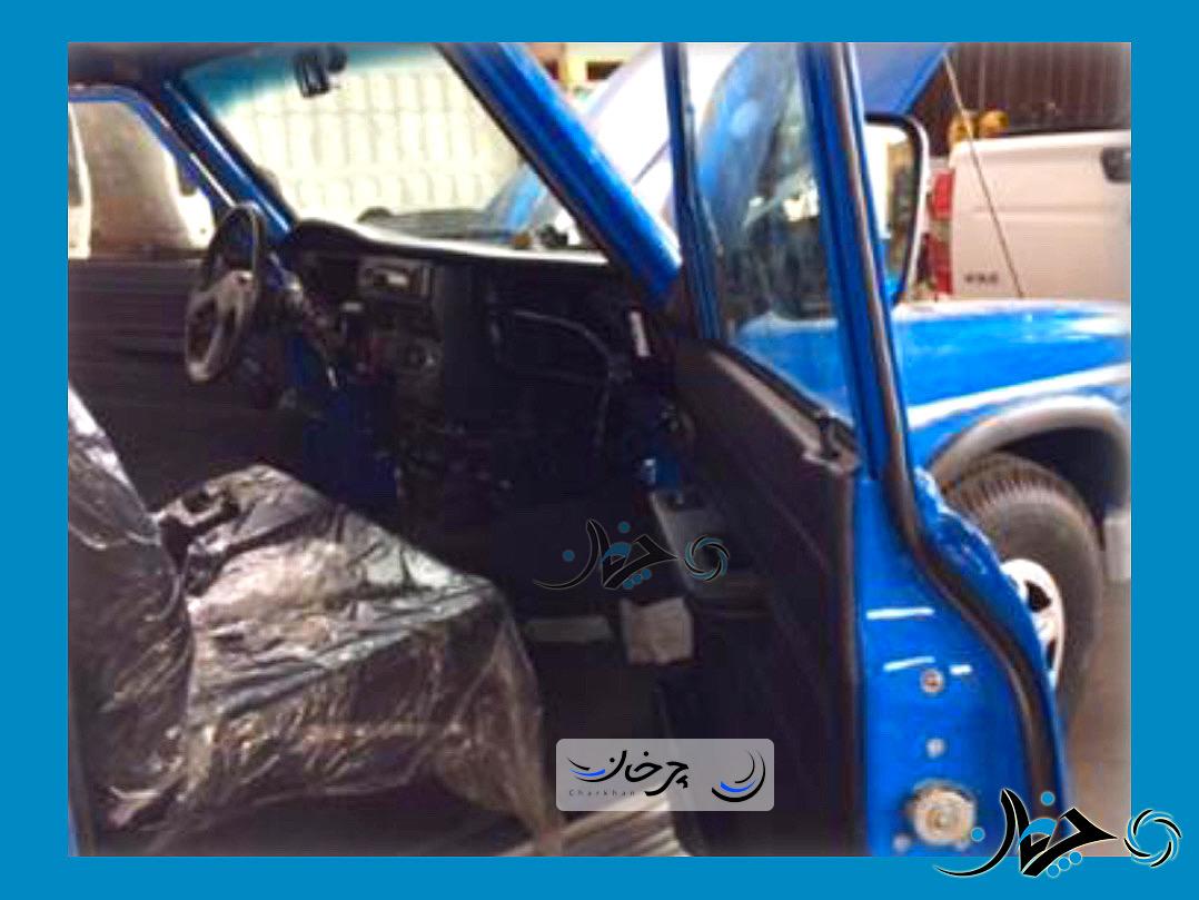 نسخه جدید وانت نیسان (زامیاد Z24) با عنوان اکسترا کابین (اکستند) دیده شد