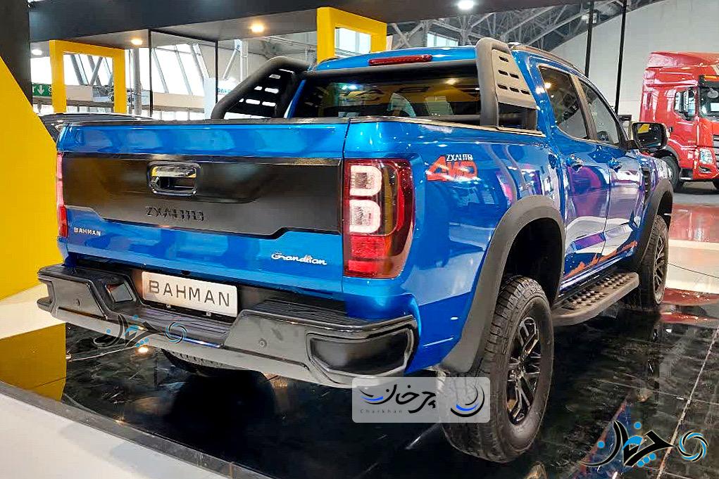 رونمایی از پیکاپ ZX G9 بهمن موتور در نمایشگاه خودرو اصفهان؛ (فیلم)