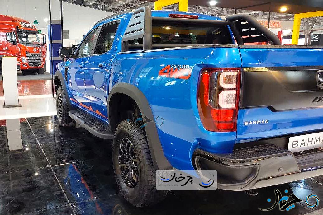 رونمایی از پیکاپ ZX G9 بهمن موتور در نمایشگاه خودرو اصفهان؛ (فیلم)