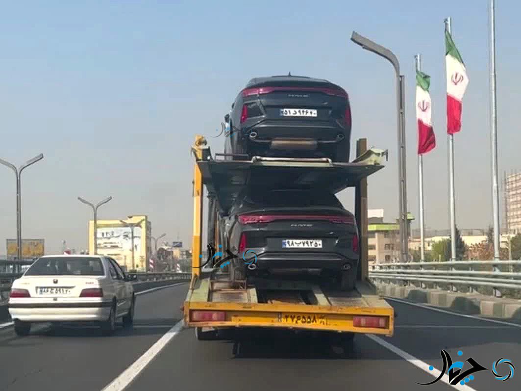 اولین سری پلاک شده کی‌ام‌سی جی7 (KMC J7) کرمان موتور وارد تهران شد