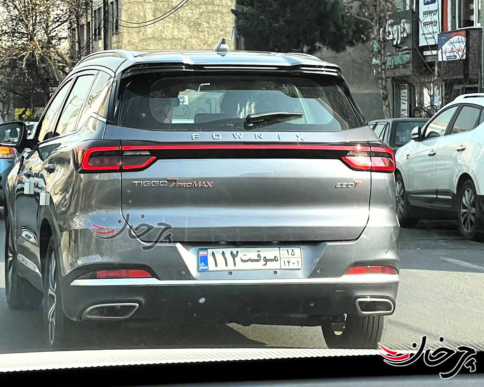 فونیکس تیگو7 پرومکس، محصول جدید مدیران خودرو با پلاک عبور موقت دیده شد