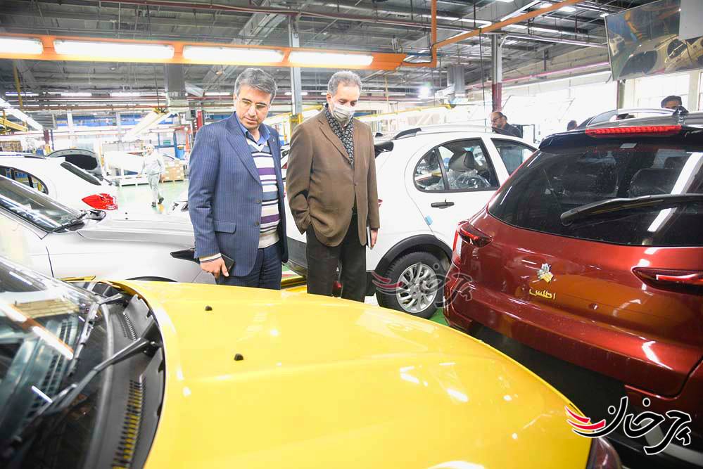 رئیس سازمان ایدرو از خودرو جدید سایپا اطلس بازدید کرد